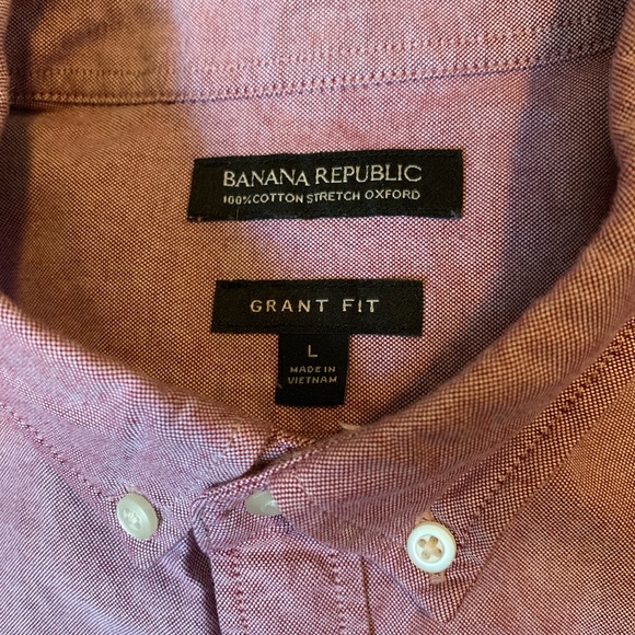 Banana Republic Shirts Banana Republic Grant Slim Fit Button Down